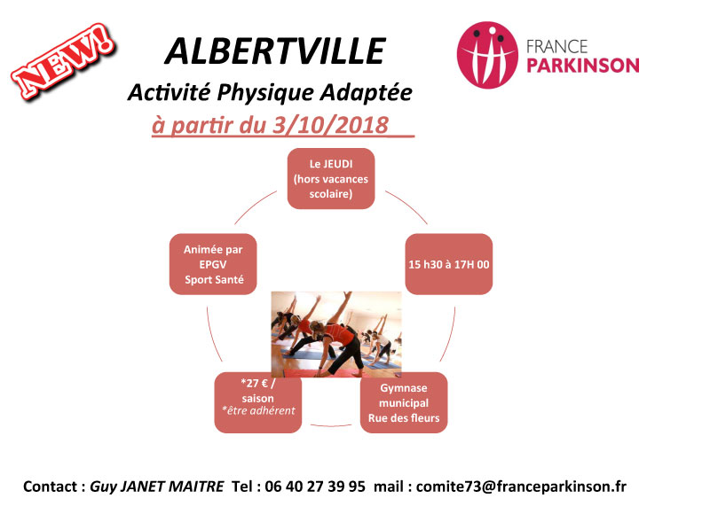 Activité physique adaptée à Albertville